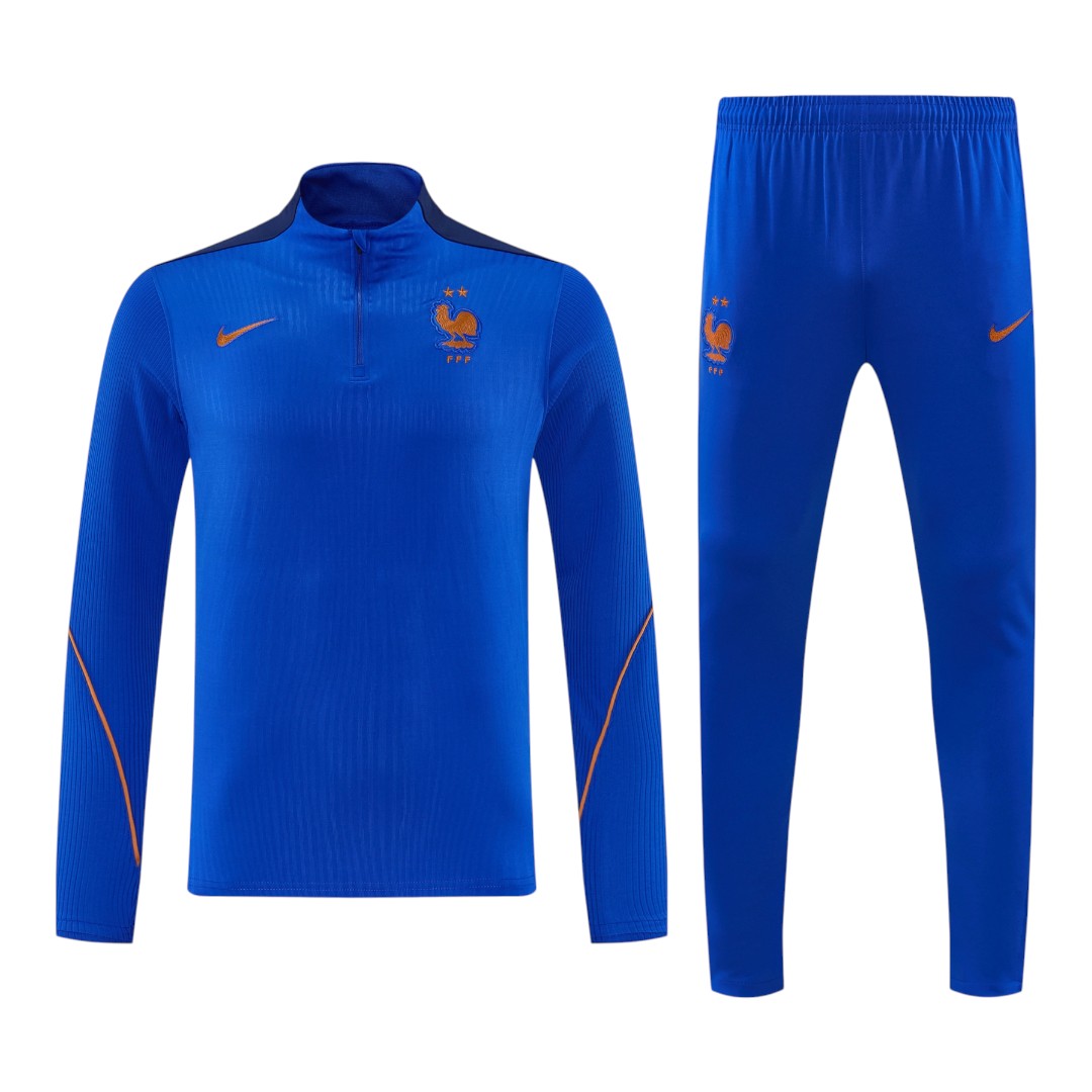 France 2026 Men's Navy Short Zip Tracksuit