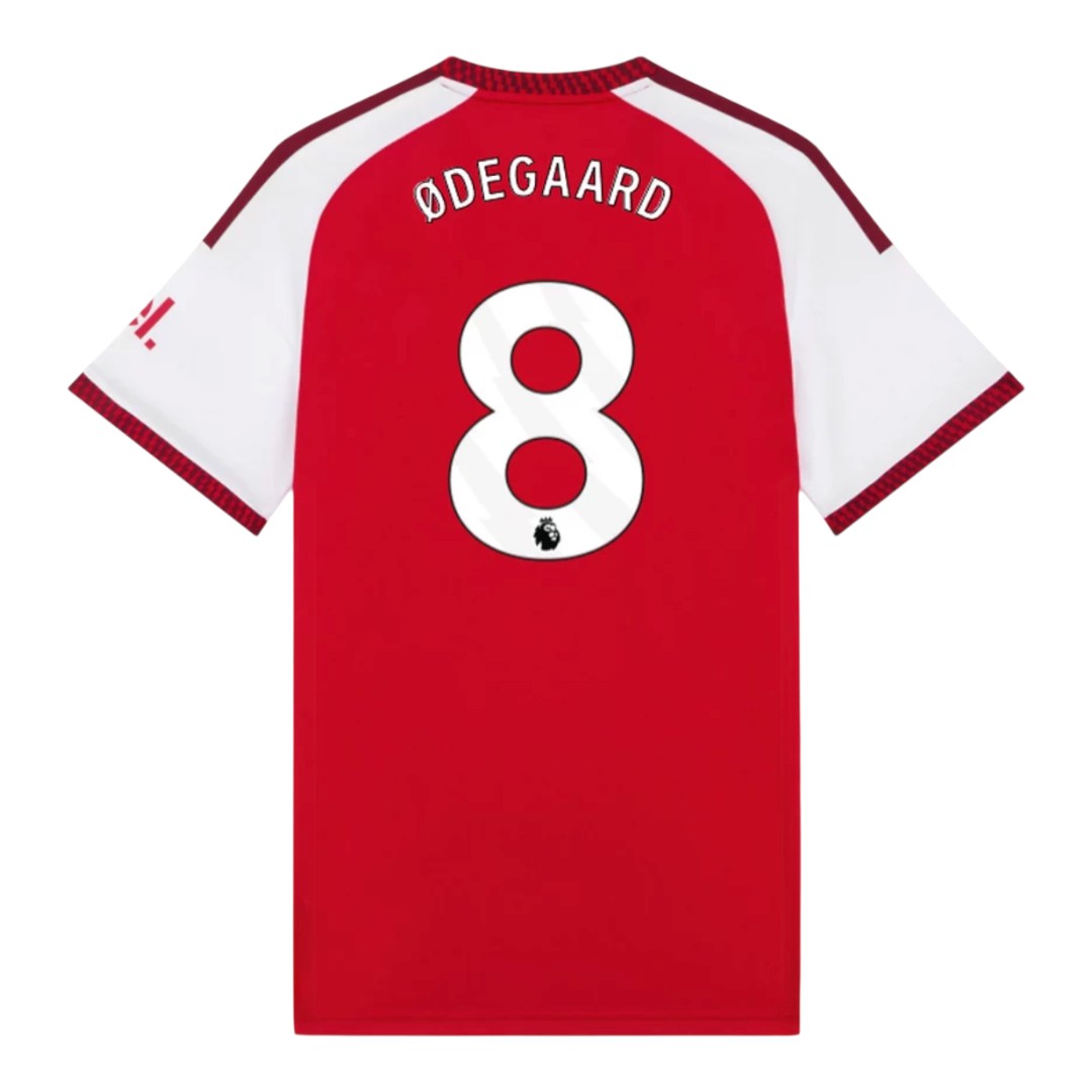 ØDEGAARD #8 Arsenal 26/27 Authentic Men's Home Shirt - PL Font