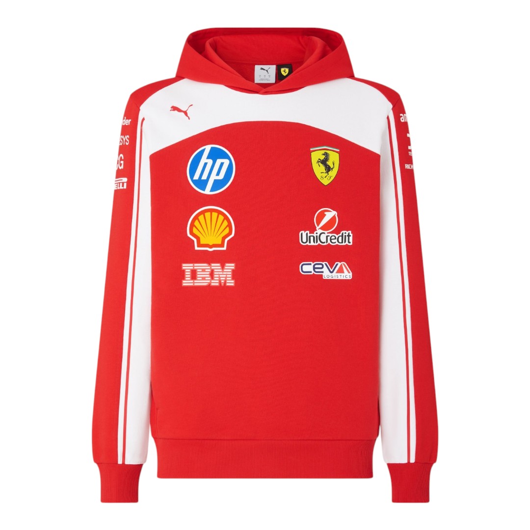 Scuderia Ferrari 2026 Red Team Hoodie