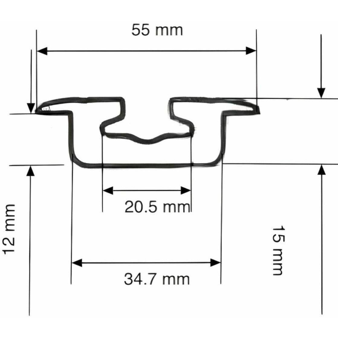 Flanged / Recessed L Track