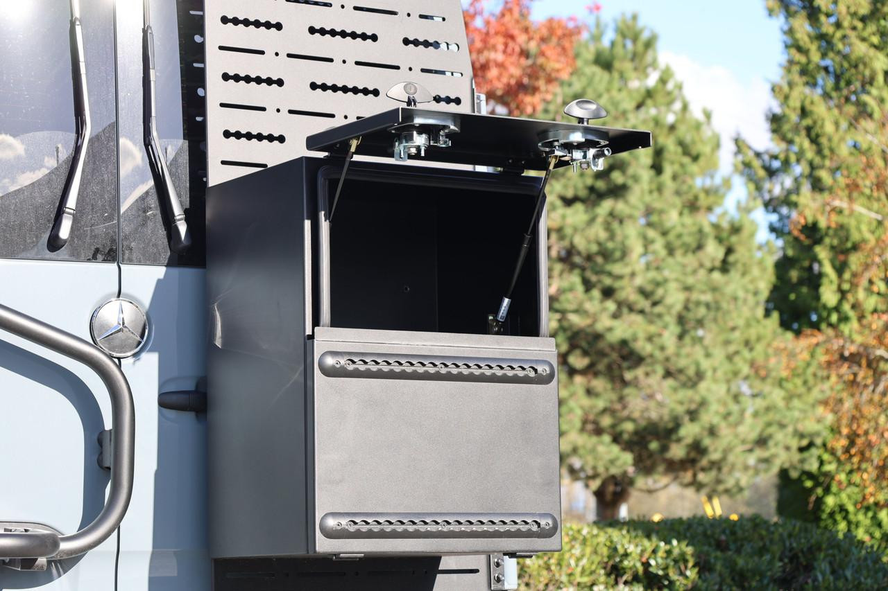 Buy Bundle – Gear Rack + Aluminum Split Door Storage Box | Sprinter Store