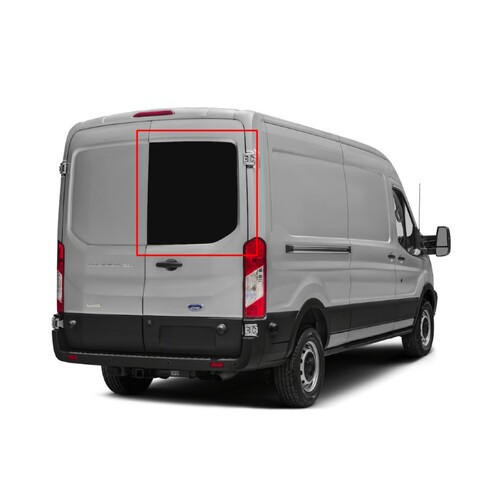 AM Auto OE-Style Solid Fixed Glass for High Roof  Vans - Passenger's Rear Cargo Door