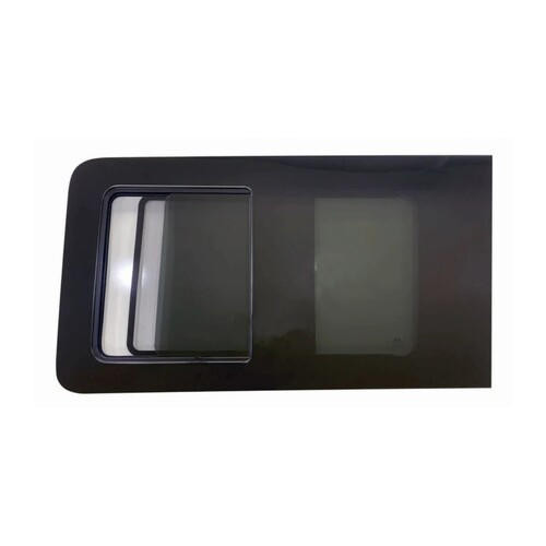 AM Auto OE-Style Sliding Glass for High Roof Ford Transit Vans - Driver's Sliding & Forward