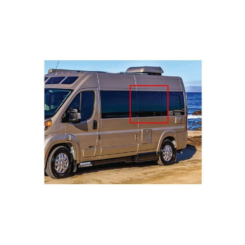 AM Auto OE-Style Solid Fixed Glass for ProMaster Vans - Second Driver's 159"