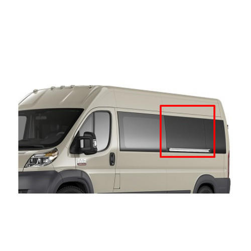 AM Auto OE-Style Solid Fixed Glass for ProMaster Vans - Driver's Middle - 159"/159"EXT