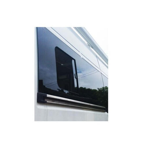 AM Auto OE-Style Sliding Glass for ProMaster Vans - Third Passenger's Half-Slider w/Sliding Door & Screen 159"