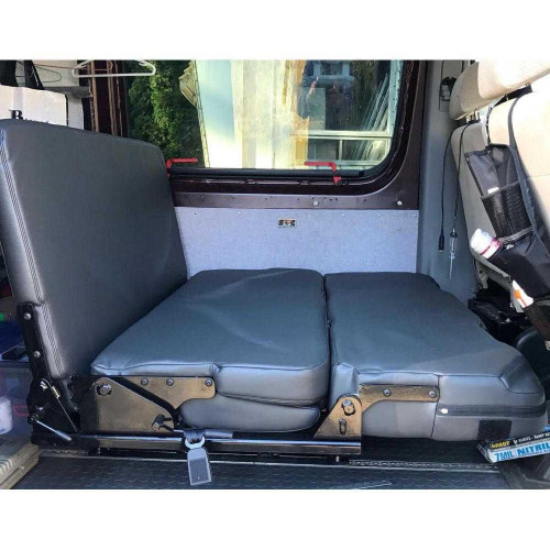Sprinter Van Folding Seat Bed 2 Or 3 Passenger