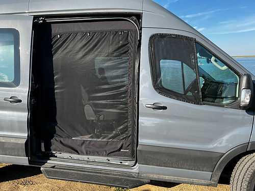 Tope de puerta corredera de aluminio para furgoneta RV mods reemplazo para  Sprinter, Promaster, Transit, Tope de puerta intermedia de autocaravanas 1