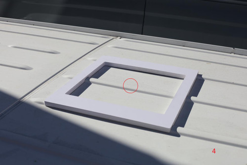 Ram ProMaster Roof Vent Adapter – 14″ x 14″ CNC Machined