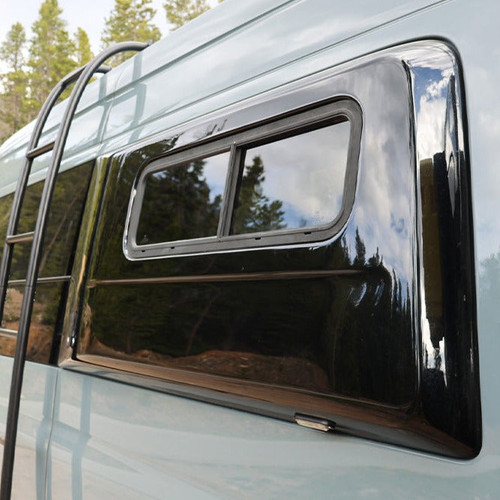 Mercedes Sprinter 144" Full Flares | Full Depth, Slider or Awning Window, Solid Passenger