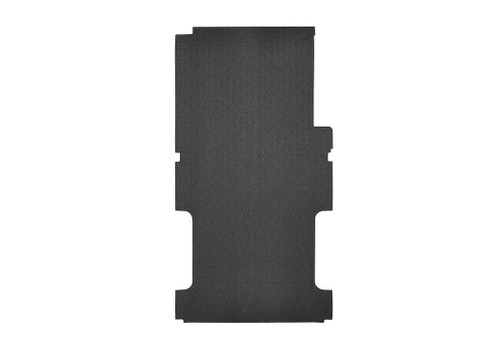 Husky Liners Guardian Impact van mat, top view of the one-piece cut