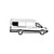 AM Auto OE-Style Solid Fixed Glass for High Roof Ford Transit Vans - Passenger's Rear Quality 148"EXT