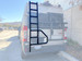Aluminess ProMaster rear door ladder, rear view