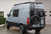 Gray Sprinter with the Tec Vanlife 2-in-1 tire carrier ladder