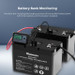 Monitoring Screen for Smart Lithium Batteries
