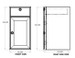 18" Base One Door and One Drawer