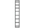 WTA Transit mid roof side ladder seen straight on