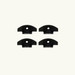 Venture L-Track Recessed End Caps (4 Pack)