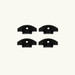 Venture L-Track Recessed End Caps (4 Pack)