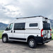 Ram ProMaster 136 with Flarespace flares, driver side view