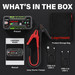 What comes with the Lokithor J1350 PRO jump starter