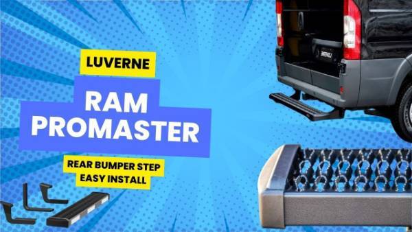 How to Install the Luverne Grip-Step Rear Step on a RAM ProMaster