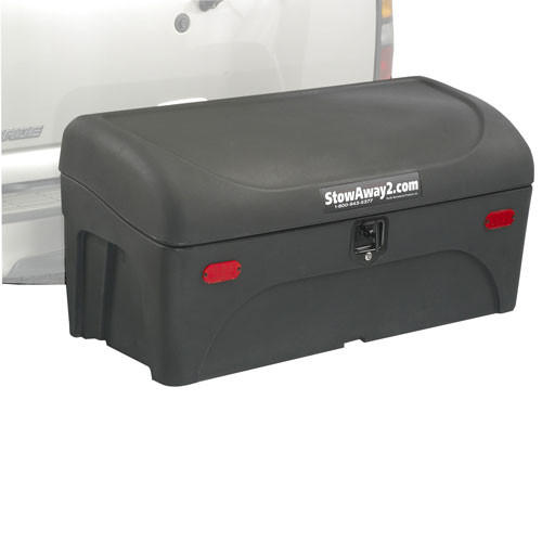 Storage Box Trailer Cargo Carrier Rear Cargo Carrier Box Hitch