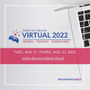 Image showing United for Libraries virtual conference. Dates listed are August 9 to August 11, 2022.
