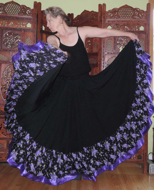 Ruffle Circle Skirt