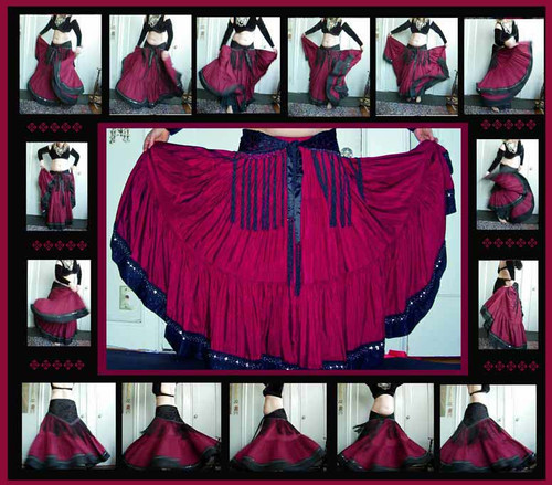 Silk and Diamonds Skirt