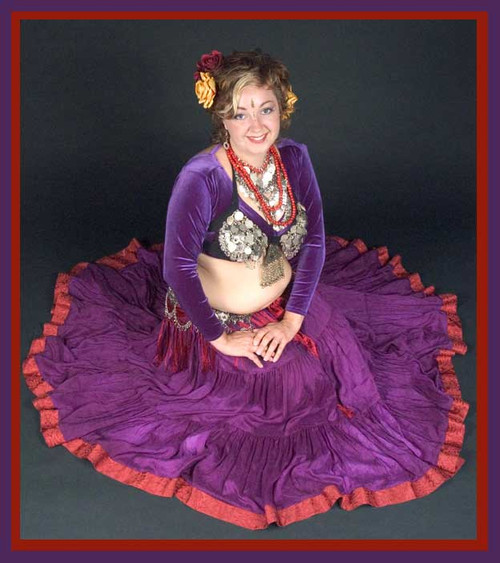 Silk Spinning Skirt