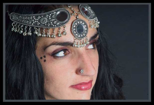 Mirror and Metal Head Piece