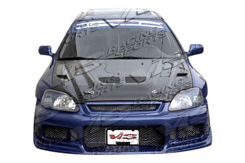 IMAGE 1 - 1990-1993 Acura Integra 2DR/4DR EVO Style Carbon Fiber Hood by ViS Racing - 90ACINT2DEV-010C IMAGE 1 - 1990-1993 Acura Integra 2DR/4DR EVO Style Carbon Fiber Hood by ViS Racing - 90ACINT2DEV-010C