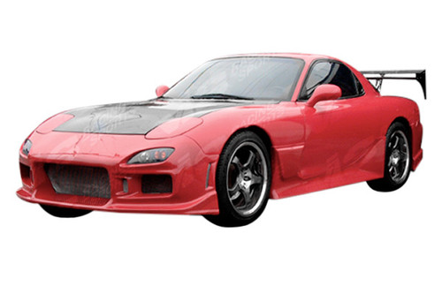 IMAGE 1 - 1993-1996 Mazda RX-7 OEM Style Carbon Fiber Hood by ViS Racing - 93MZRX72DOE-010C IMAGE 1 - 1993-1996 Mazda RX-7 OEM Style Carbon Fiber Hood by ViS Racing - 93MZRX72DOE-010C