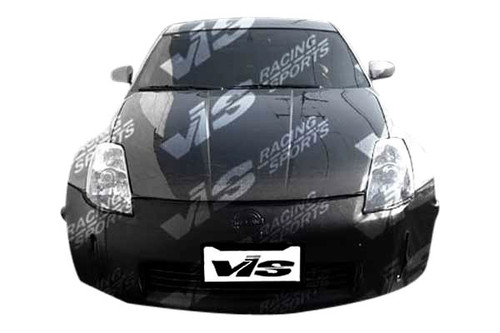 IMAGE 1 - 2003-2006 Nissan 350Z OEM Style Carbon Fiber Hood by ViS Racing - 03NS3502DOE-010C IMAGE 1 - 2003-2006 Nissan 350Z OEM Style Carbon Fiber Hood by ViS Racing - 03NS3502DOE-010C