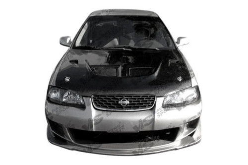 IMAGE 1 - 2000-2003 Nissan Sentra 4DR EVO Style Carbon Fiber Hood by ViS Racing - 00NSSEN4DEV-010C IMAGE 1 - 2000-2003 Nissan Sentra 4DR EVO Style Carbon Fiber Hood by ViS Racing - 00NSSEN4DEV-010C