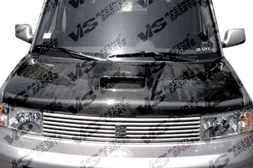 IMAGE 1 - 2004-2006 Scion xB Techno R Style Carbon Fiber Hood by ViS Racing - 04SNXB4DTNR-010C IMAGE 1 - 2004-2006 Scion xB Techno R Style Carbon Fiber Hood by ViS Racing - 04SNXB4DTNR-010C