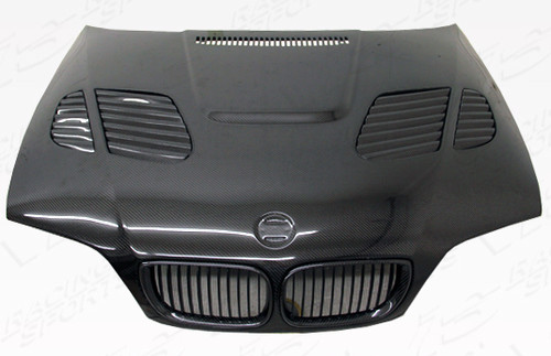 IMAGE 1 - 1999-2001 BMW 3-Series 4DR E46 GTR Style Carbon Fiber Hood by ViS Racing - 99BME464DGTR-010C IMAGE 1 - 1999-2001 BMW 3-Series 4DR E46 GTR Style Carbon Fiber Hood by ViS Racing - 99BME464DGTR-010C