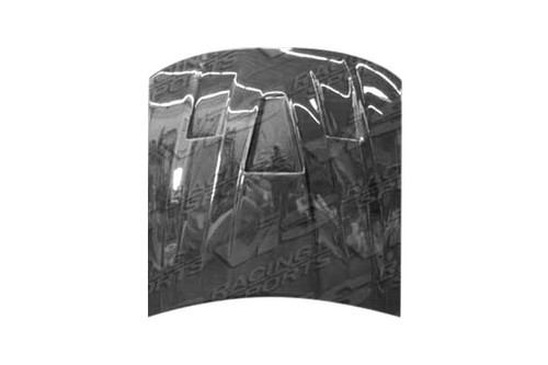 IMAGE 1 - 1994-1998 Ford Mustang Mach 3 Style Carbon Fiber Hood by ViS Racing - 94FDMUS2DMK3-010C IMAGE 1 - 1994-1998 Ford Mustang Mach 3 Style Carbon Fiber Hood by ViS Racing - 94FDMUS2DMK3-010C