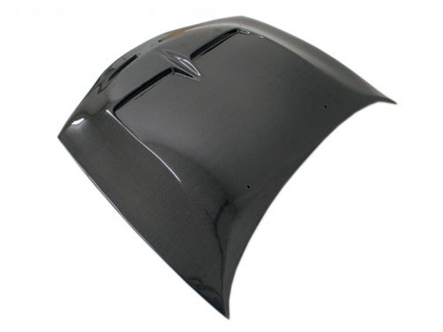 IMAGE 1 - 1995-1999 Mitsubishi Eclipse Monster Style Carbon Fiber Hood by ViS Racing - 95MTECL2DMON-010C IMAGE 1 - 1995-1999 Mitsubishi Eclipse Monster Style Carbon Fiber Hood by ViS Racing - 95MTECL2DMON-010C