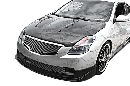 IMAGE 1 - 2007-2009 Nissan Altima 2DR Terminator Style Carbon Fiber Hood by ViS Racing - 08NSALT2DTM-010C IMAGE 1 - 2007-2009 Nissan Altima 2DR Terminator Style Carbon Fiber Hood by ViS Racing - 08NSALT2DTM-010C