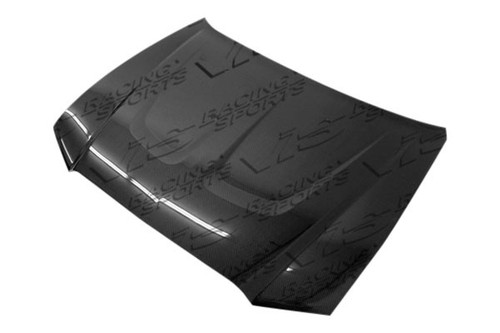 IMAGE 1 - 2011-2014 Dodge Charger OEM Style Carbon Fiber Hood by ViS Racing - 11DGCHA4DOE-010C IMAGE 1 - 2011-2014 Dodge Charger OEM Style Carbon Fiber Hood by ViS Racing - 11DGCHA4DOE-010C