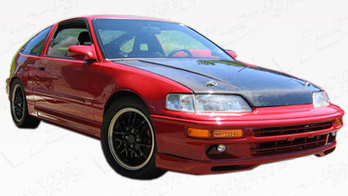 IMAGE 1 - 1988-1991 Honda CRX US (SIR) Style Carbon Fiber Hood by ViS Racing - 88HDCRXHBSI-010C IMAGE 1 - 1988-1991 Honda CRX US (SIR) Style Carbon Fiber Hood by ViS Racing - 88HDCRXHBSI-010C