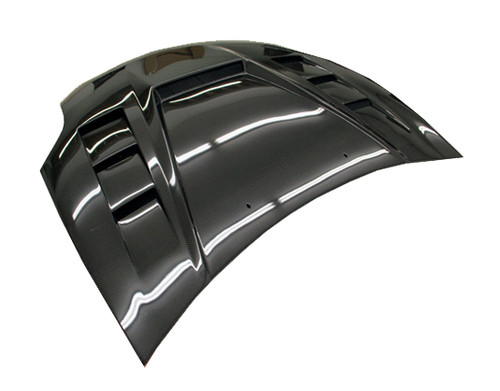 IMAGE 1 - 2006-2012 Mitsubishi Eclipse 2DR Monster GT Style Carbon Fiber Hood by ViS Racing - 06MTECL2DMGT-010C IMAGE 1 - 2006-2012 Mitsubishi Eclipse 2DR Monster GT Style Carbon Fiber Hood by ViS Racing - 06MTECL2DMGT-010C