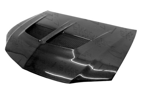 IMAGE 1 - 2006-2007 Mitsubishi Lancer EVO 9 VRS Style Carbon Fiber Hood by ViS Racing - 06MTEV94DVRS-010C IMAGE 1 - 2006-2007 Mitsubishi Lancer EVO 9 VRS Style Carbon Fiber Hood by ViS Racing - 06MTEV94DVRS-010C