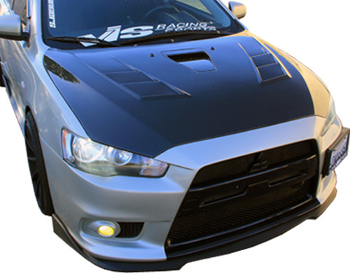 IMAGE 1 - 2008-2015 Mitsubishi Lancer EVO X Terminator GT Style Carbon Fiber Hood by ViS Racing - 08MTEV104DTMGT-010C IMAGE 1 - 2008-2015 Mitsubishi Lancer EVO X Terminator GT Style Carbon Fiber Hood by ViS Racing - 08MTEV104DTMGT-010C