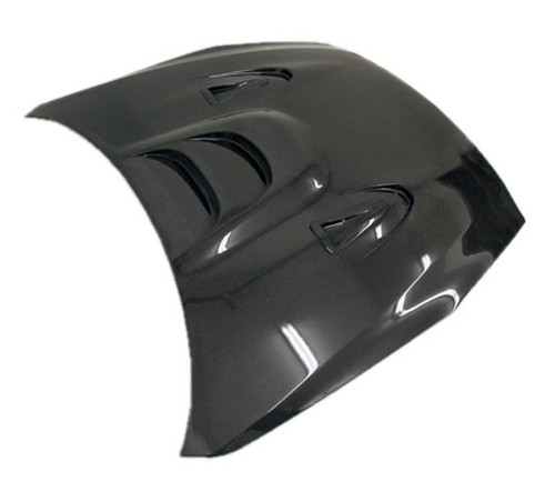 IMAGE 1 - 2009-2017 Nissan GT-R R35 GT 2 Style Carbon Fiber Hood by ViS Racing - 09NSR352DGT2-010C IMAGE 1 - 2009-2017 Nissan GT-R R35 GT 2 Style Carbon Fiber Hood by ViS Racing - 09NSR352DGT2-010C