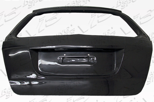 IMAGE 1 - 2007-2008 Honda Fit 4DR OEM Style Carbon Fiber Hatch by ViS Racing - 07HDFIT4DOE-020C