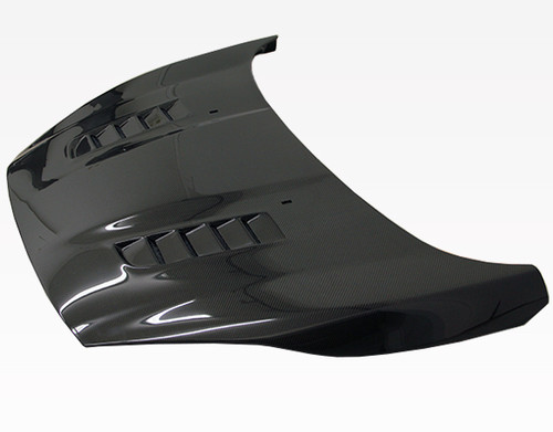 IMAGE 1 - 2014-2016 Ford Fiesta 2DR/4DR RS Style Carbon Fiber Hood by ViS Racing - 14FDFIE2DRS-010C