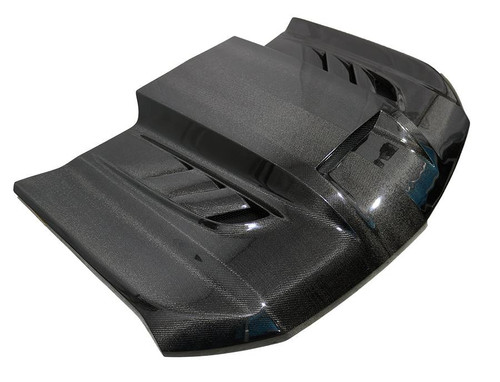 IMAGE 1 - 2019-2023 Chevrolet Silverado 1500 VTM Style Carbon Fiber Hood by ViS Racing - 19CHSIL4DVTM-010C IMAGE 1 - 2019-2023 Chevrolet Silverado 1500 VTM Style Carbon Fiber Hood by ViS Racing - 19CHSIL4DVTM-010C